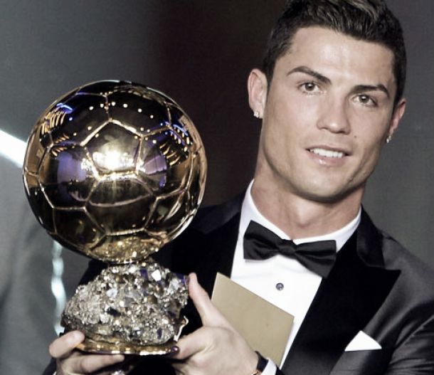 Ronaldo wins third Ballon d'Or