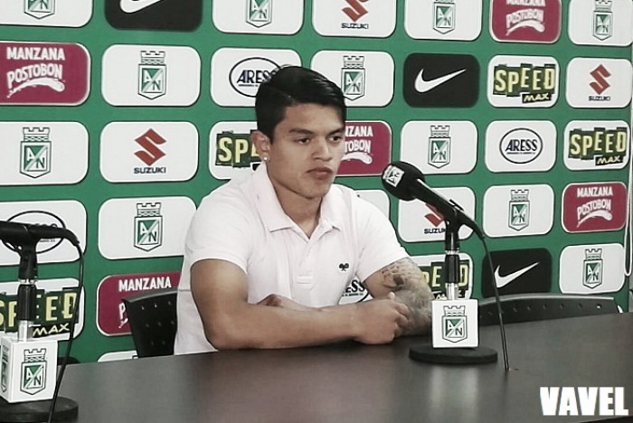 Ronaldo Lucena: “Atlético Nacional me ha servido muchísimo, he aprendido muchas cosas”