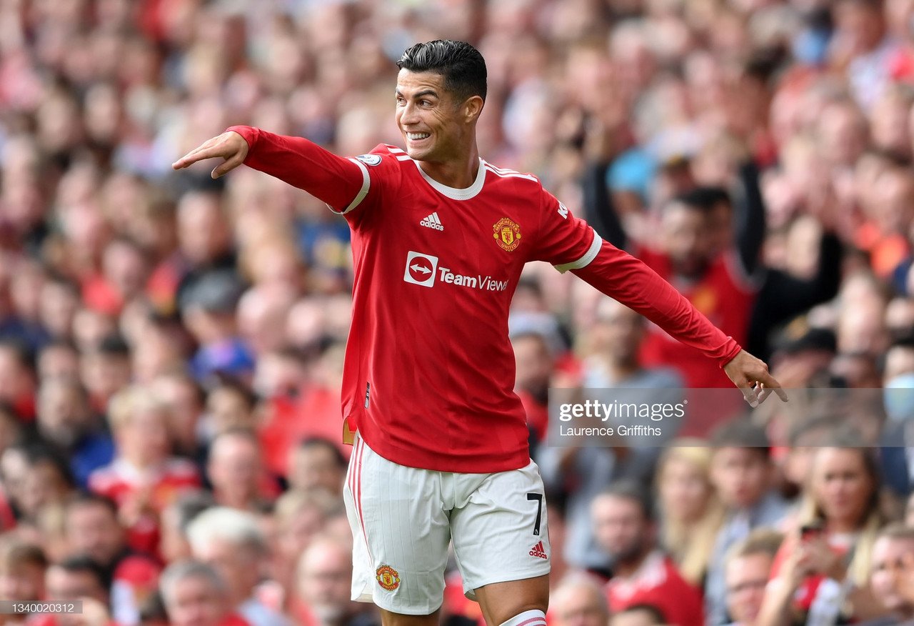 LOOK: Cristiano Ronaldo debuts Manchester United kit for his second time  around at Old Trafford 