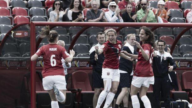 Women's World Cup 2015: Norway 4-0 Thailand - Comfortable opening win for the Grasshoppers