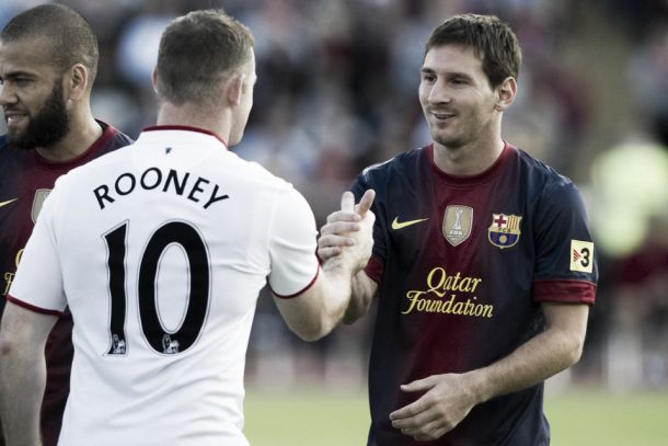 Lionel Messi hails Wayne Rooney
