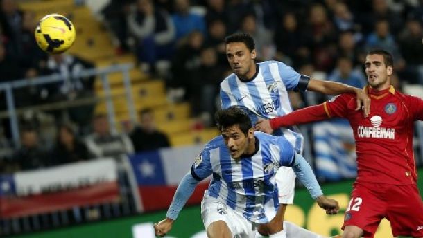 Málaga CF - Getafe: puntuaciones del Málaga, jornada 16