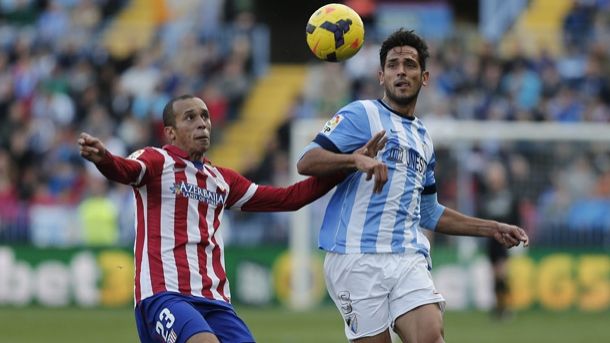 Málaga CF - Atlético de Madrid: puntuaciones del Málaga, jornada 18