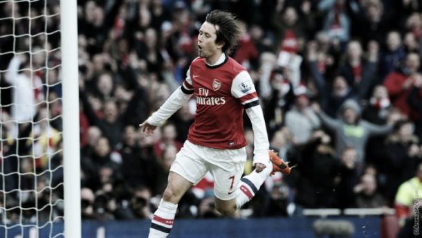 Rosicky close to signing a new two year contract extension at Arsenal