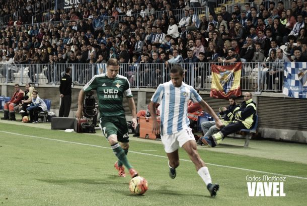 Rosales, mejor jugador del Málaga ante el Betis para los lectores de VAVEL