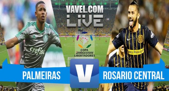 Resultado Palmeiras x Rosario Central na Copa Libertadores 2016 (2-0)