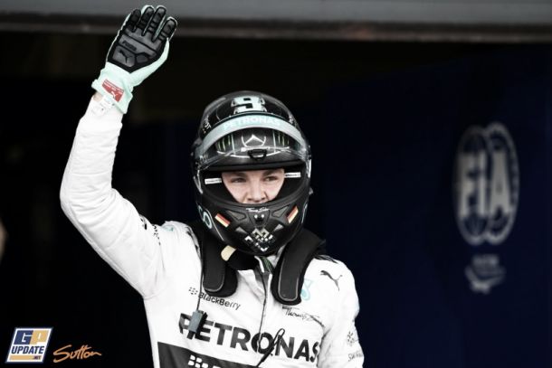 Nico Rosberg: "Fue una clasificiación totalmente loca"