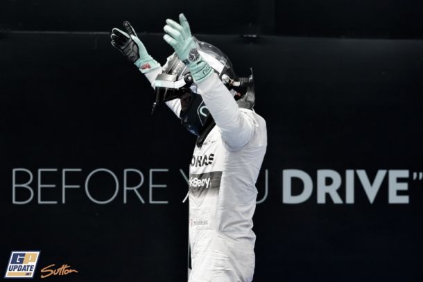 Nico Rosberg y Mercedes: la rutina habitual de 2014