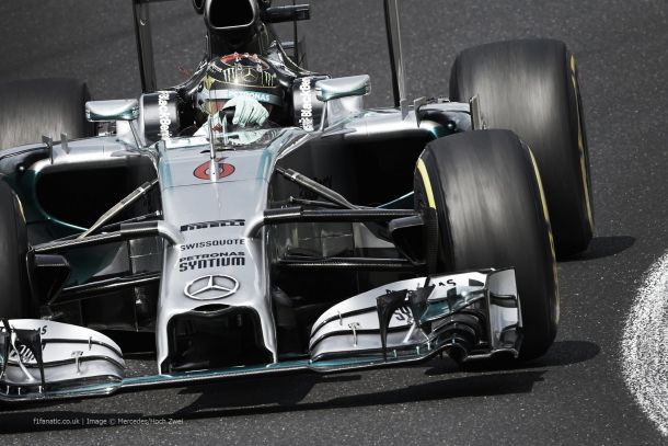 Mercedes domina o primeiro treino livre em Spa-Francochamps