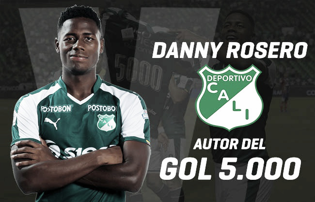 Danny Rosero; en la historia del Deportivo Cali