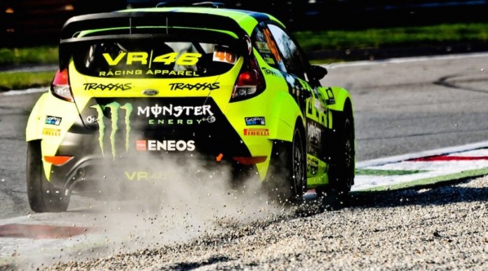 Valentino Rossi vince il Monza Rally Show