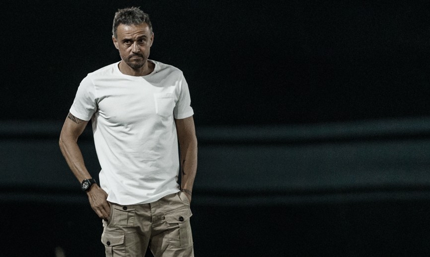 Luis Enrique: "La defensa ha hecho un partido excelente" Luis Enrique: "La defensa ha hecho un partido excelente"