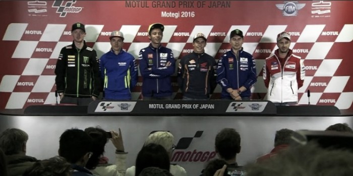 Rueda de prensa del GP de Japón de MotoGP 2016