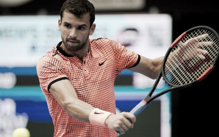 ATP Beijing: Grigor Dimitrov battles past Lucas Pouille to reach the quarter-finals