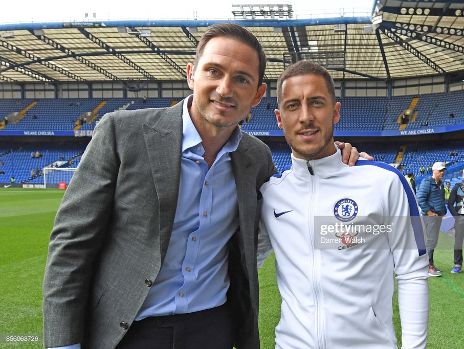 Frank
Lampard: Eden Hazard is irreplaceable