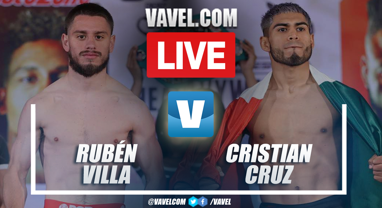 Summary: Ruben Villa vs Cristian Cruz Chacon in Fight Match 2024