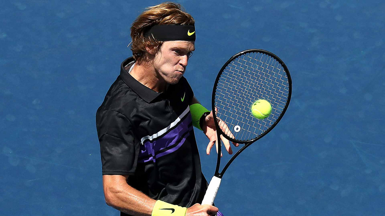 US Open: Andrey Rublev sails past Gregoire Barrere 