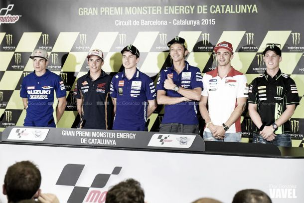 Rueda de prensa del GP de Cataluña de MotoGP 2015