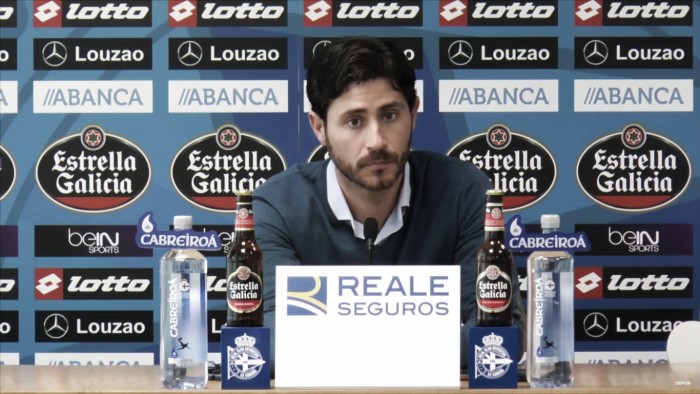 Víctor Sánchez: "Nuestro objetivo era intentar conseguir los tres puntos"