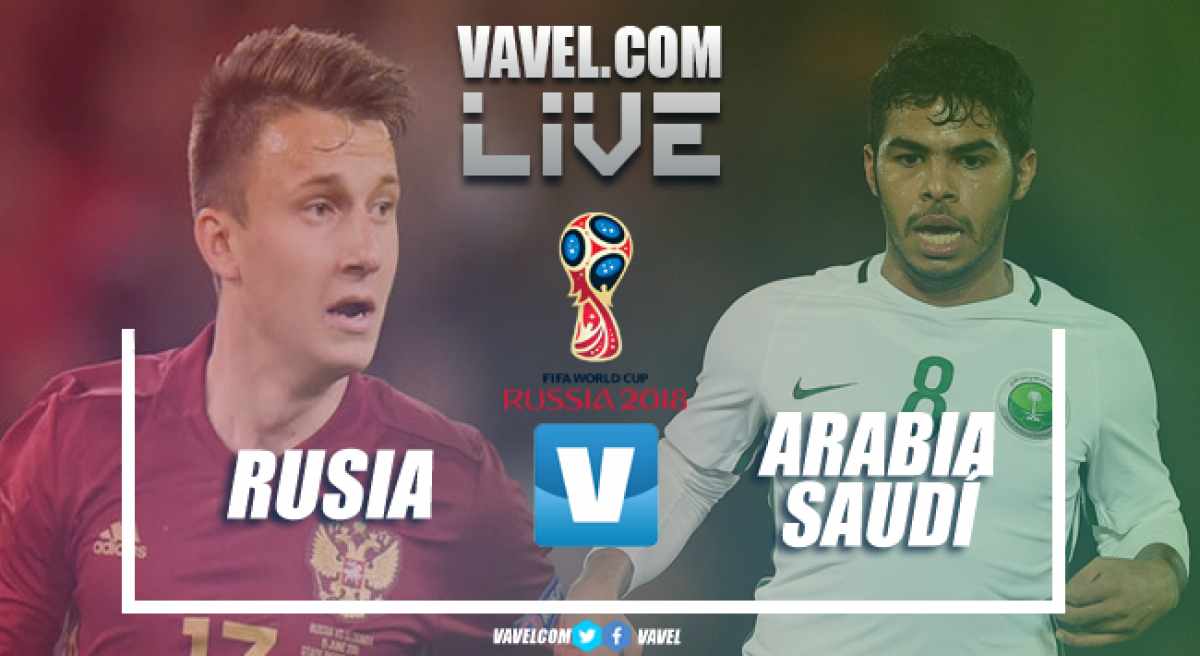 Resumen Rusia 5-0 Arabia Saudí en Mundial de Rusia 2018
