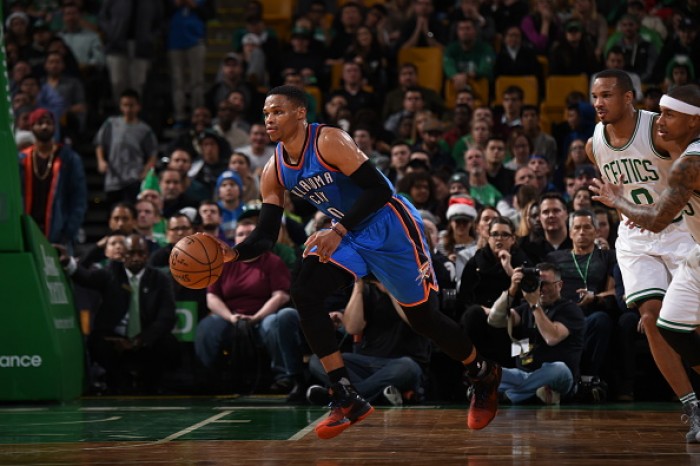 NBA - Westbrook irreale: Boston al tappeto. Barnes e Lowry trascinano Mavericks e Raptors