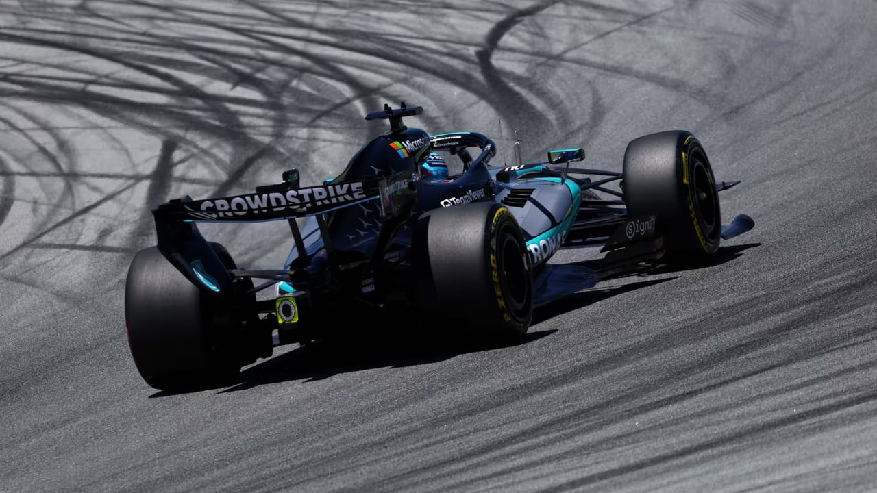 Russell lidera primeiro treino do GP de Barcelona