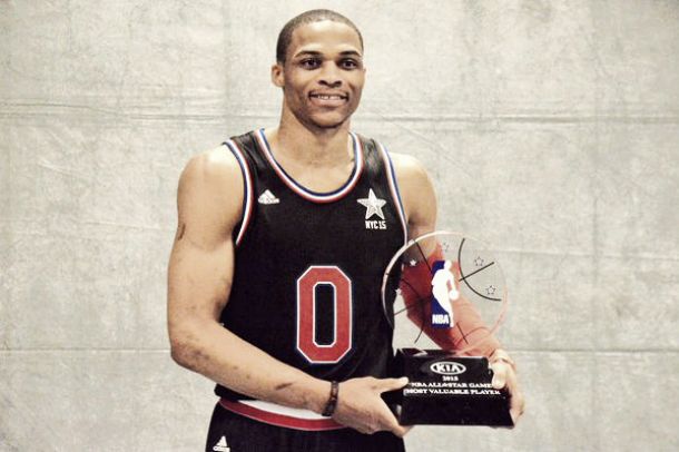Russell Westbrook, nuevo MVP del All-Star Game