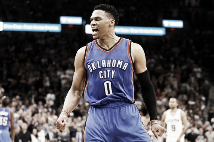 Russell Westbrook agrees new three-year deal with the Oklahoma City Thunder