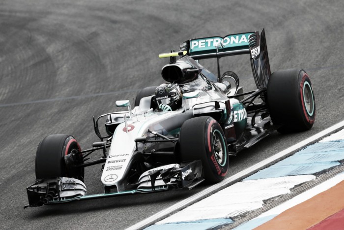 Nico Rosberg comienza mandando en el Gran Premio de Alemania