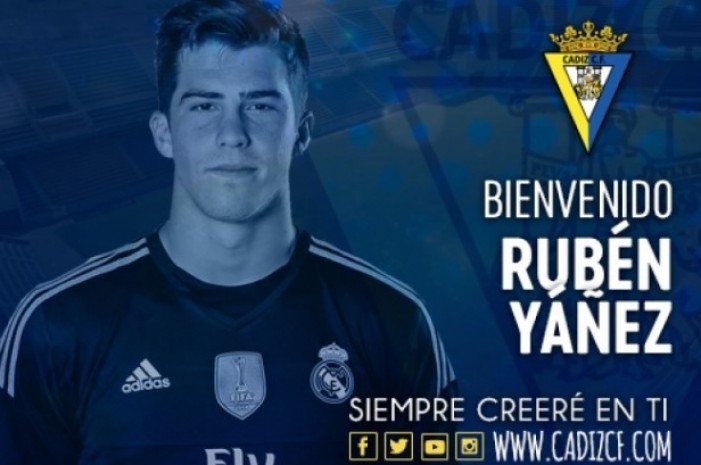 Rubén Yañez, nuevo portero del Cádiz CF