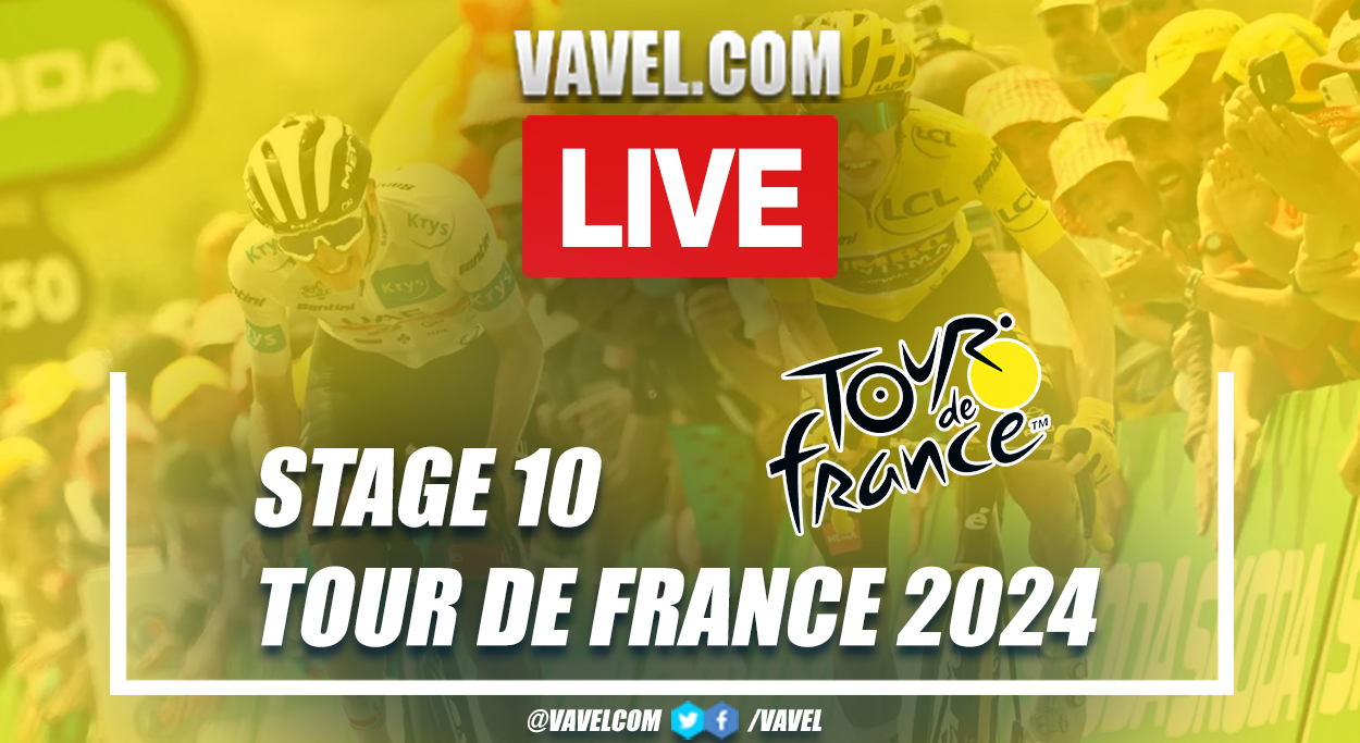 Highlights and best moments of stage 10 Tour de France 2024 | July 9, 2024