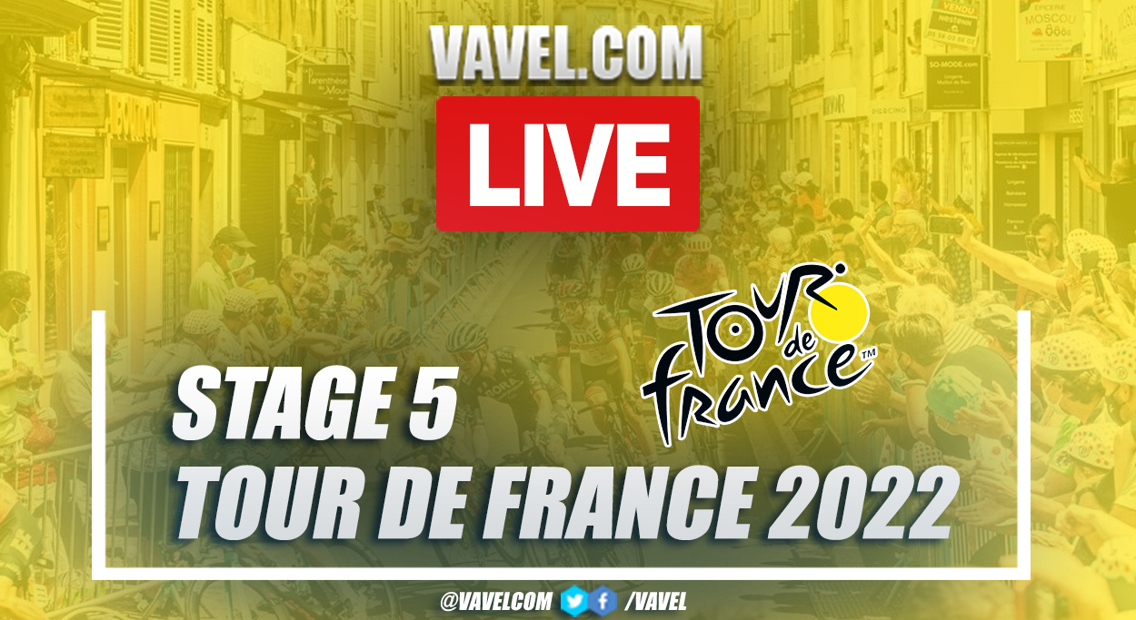 Tour de France 2022: Live Stream Updates and How to Watch Stage 5 between Lille Métropole and Arenberg Porte du Hainaut