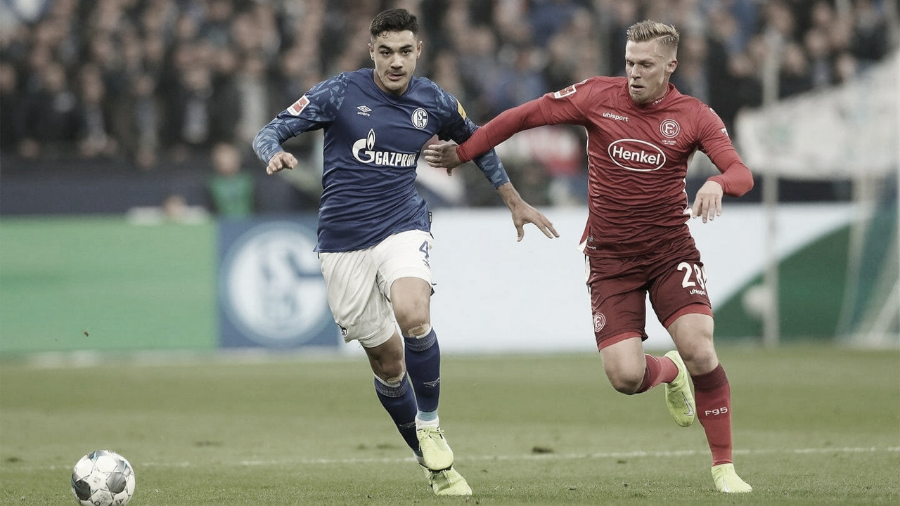 Com longas sequências negativas, Fortuna Düsseldorf e Schalke 04 miram recuperação Com longas sequências negativas, Fortuna Düsseldorf e Schalke 04 miram recuperação