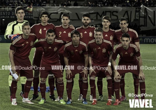 Fotos e imágenes del partido amistoso España Sub21 2-0 Noruega Sub21