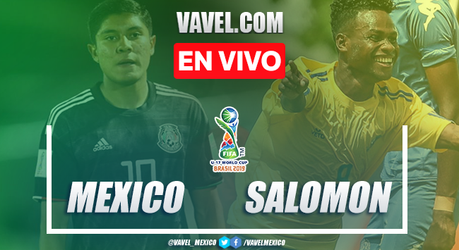 Goles y resumen México 8-0 Islas Salomón en Mundial Sub-17 2019