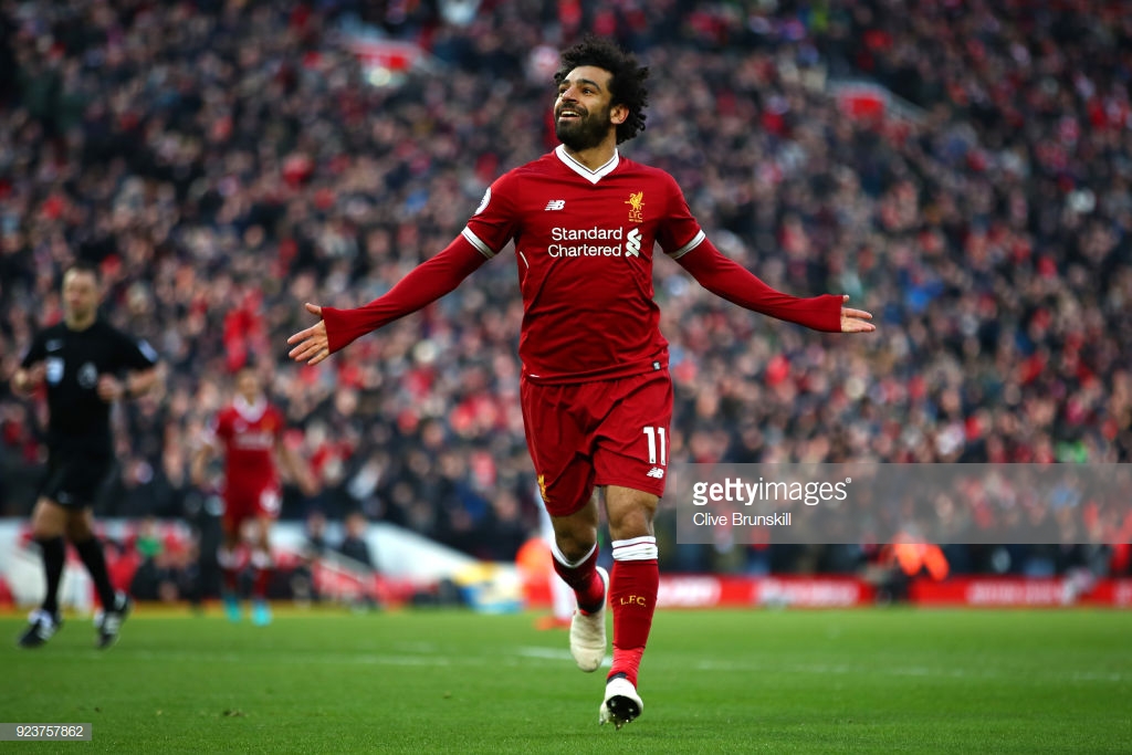 Liverpool winger Mohamed Salah named PFA Fans Player of the Month for February