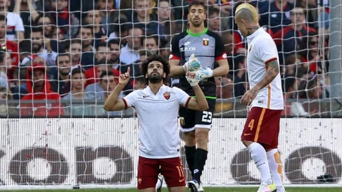 Roma, Salah: "Il terzo posto non ci soddisfa, vogliamo fare meglio. Totti? Un orgoglio giocare con lui"