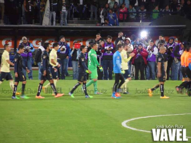 Fotos e imágenes del Pumas 1-0 América de los cuartos de final de la Liguilla del Apertura 2014
