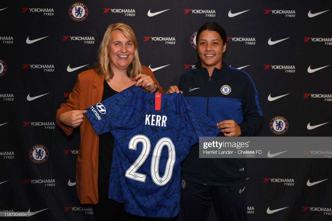 Sam Kerr's chance to prove herself in Europe has started