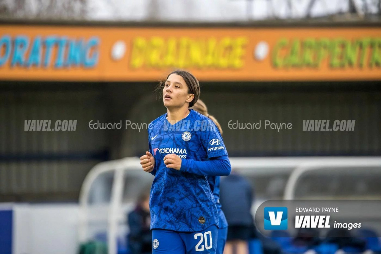 Sam Kerr admits she has to improve her finishing post Chelsea debut against Reading