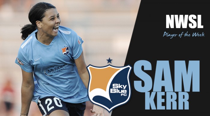 Sam Kerr named NWSL Player of the Week