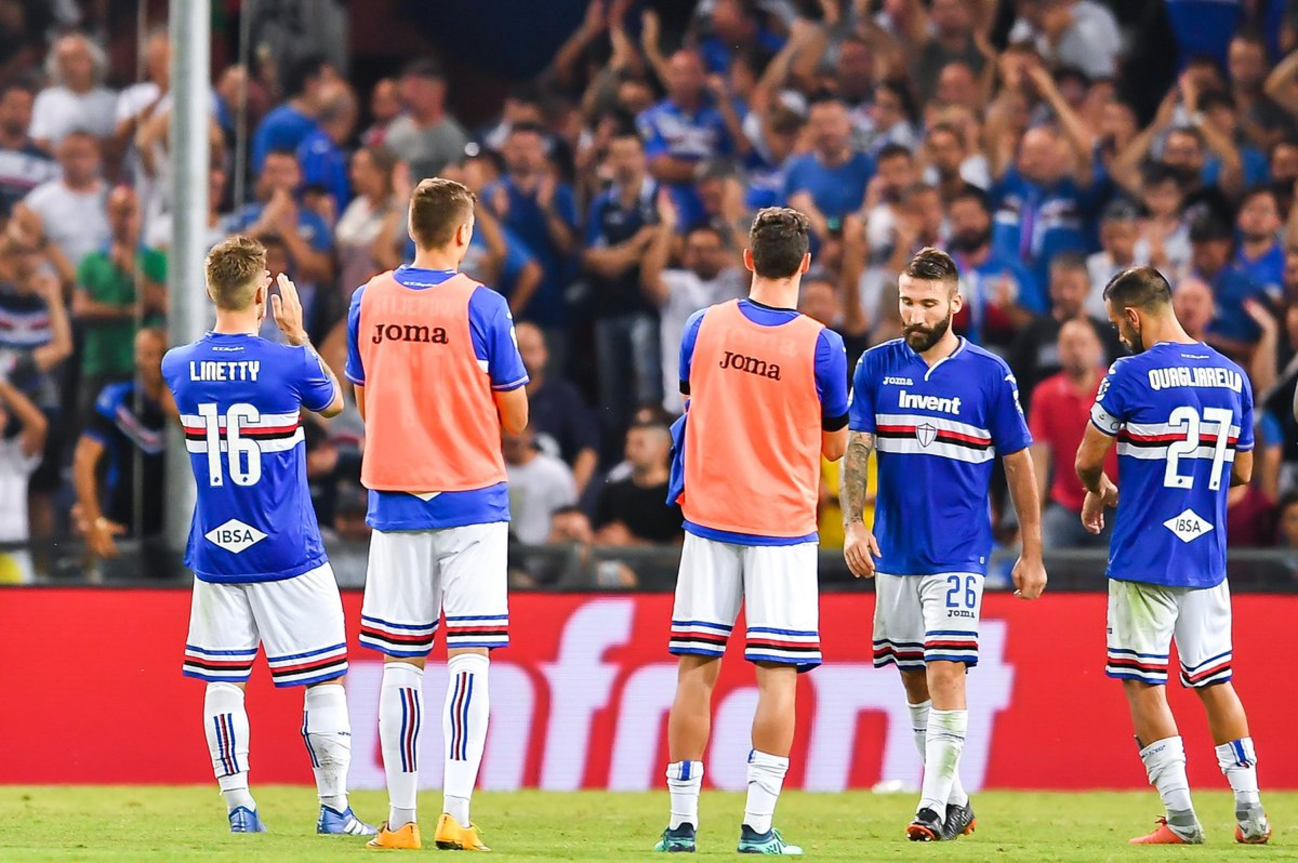 Sampdoria, una sconfitta all'ultimo che brucia