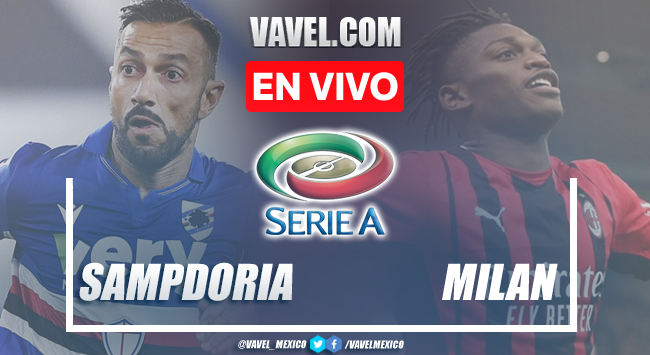 Goles y resumen Sampdoria 1-2 AC Milan en Serie A