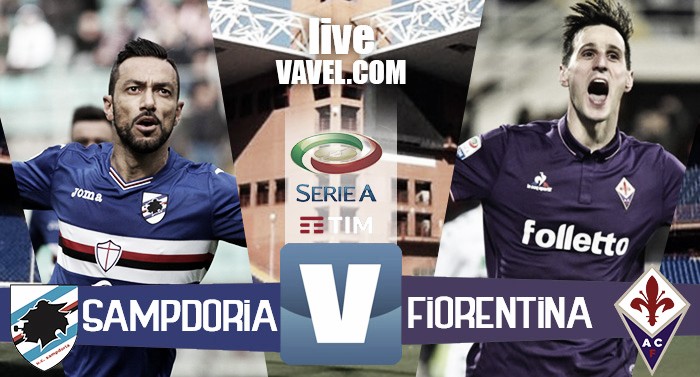 Sampdoria - Fiorentina in Serie A TIM 2016/17 (2-2): Babacar salva la Viola!