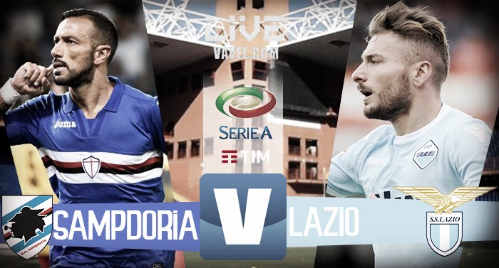 Terminata Sampdoria - Lazio, LIVE Serie A 2017/18 (1-2): Savic e Caicedo per l'estasi delle Aquile