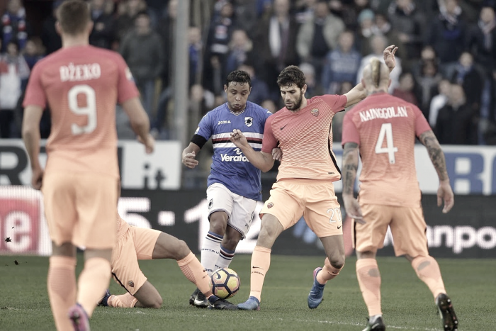 La Sampdoria termina la mala racha contra la Roma