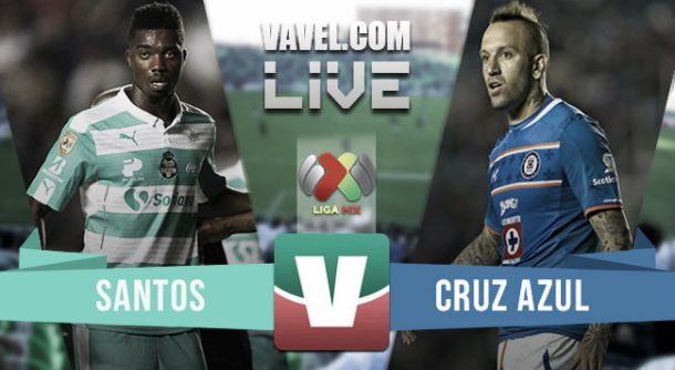 Resultado Santos - Cruz Azul en Liga MX 2015 (1-2) Resultado Santos - Cruz Azul en Liga MX 2015 (1-2)