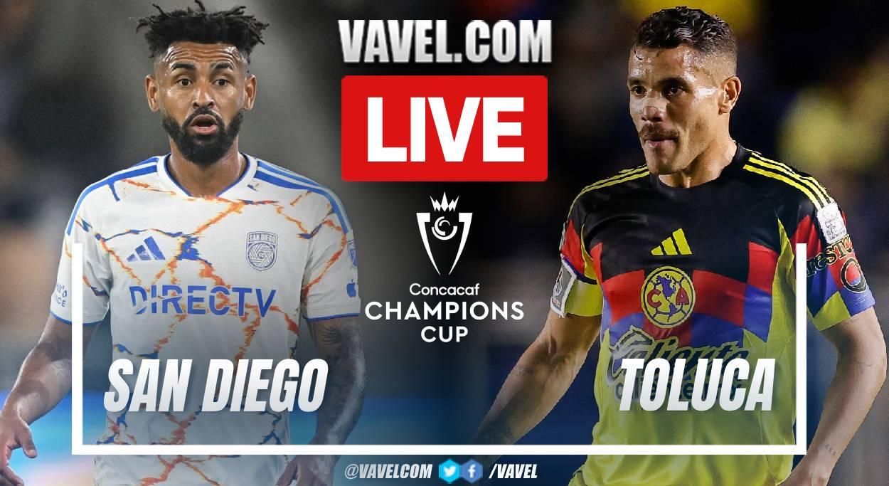 Goals and Highlights: San Diego FC 3-2 Toluca in Concacaf Champions Cup