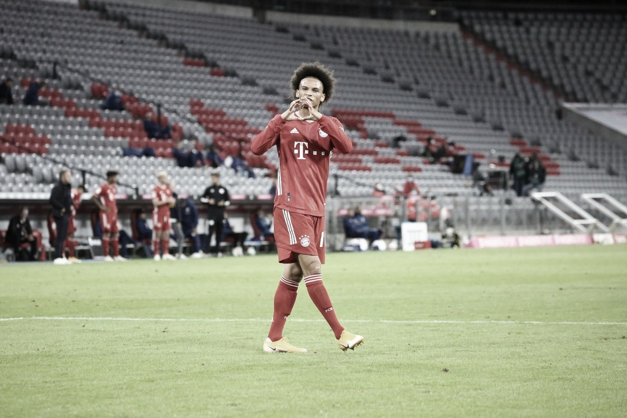 Após goleada na primeira rodada da Bundesliga, Sané alerta: "Ainda não estou 100%" Após goleada na primeira rodada da Bundesliga, Sané alerta: "Ainda não estou 100%"
