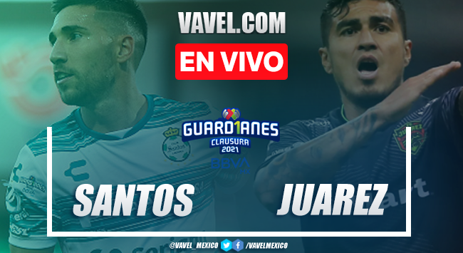 Resumen y Goles del Santos 3-2 Juárez en la jornada 8 del Guard1anes 2021 Resumen y Goles del Santos 3-2 Juárez en la jornada 8 del Guard1anes 2021